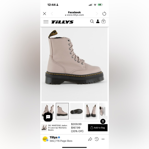 Dr Marten’s Jadon Boots - Picture 2 of 6